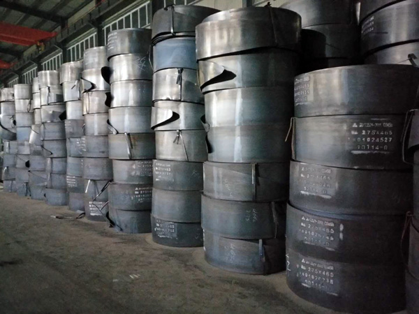 波形護欄板原材料-帶鋼倉庫A區 波形護欄板原材料-帶鋼倉庫A區